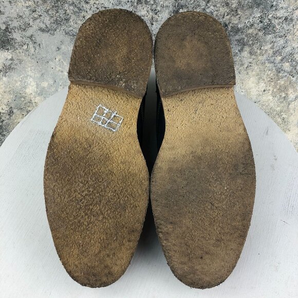 Johnston & Murphy Men's Size 10M Copeland Chukka Navy Blue Suede Ankle Boots - Picture 10 of 16